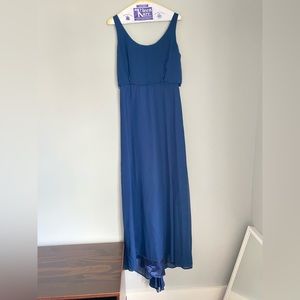 Navy Blue Bridesmaid Dress
